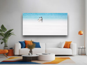 Wind and Sea - Wildlife Photography Lumachrome Print by Cindy Goeddel